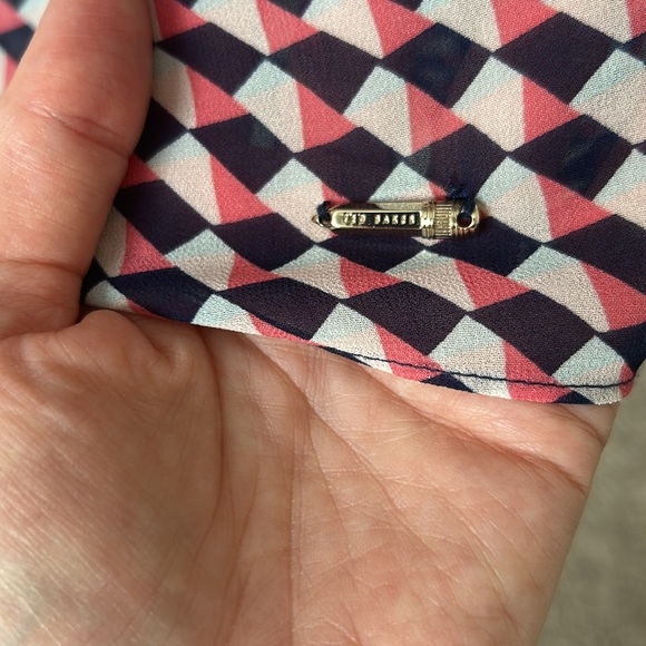 Ted Baker London A line midi dress size 3 US 8 - Picture 11 of 16